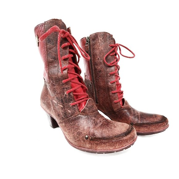 Maciejka Leather Ankle Boots - Picture 1 of 4